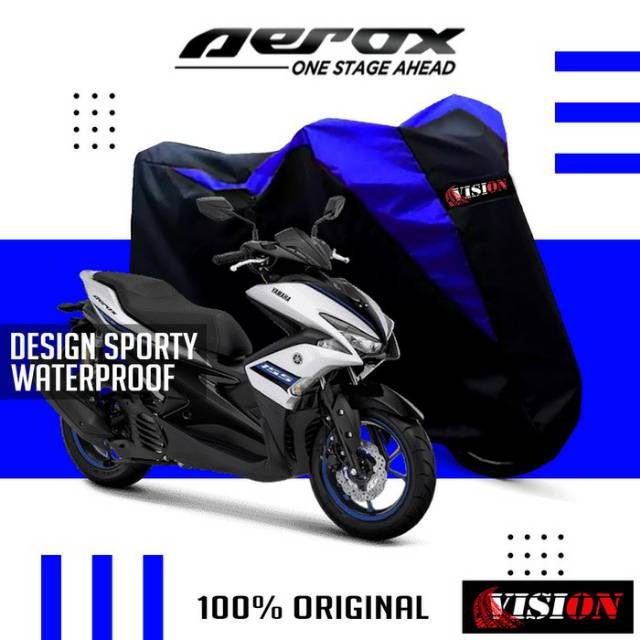 COVER MOTOR YAMAHA NMAX &amp; AEROX + ORIGINAL VISION