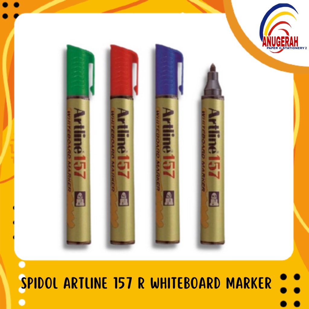 

SPIDOL ARTLINE 157 R WHITEBOARD MARKER (PCS)