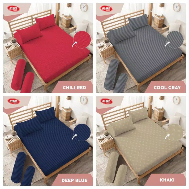 SPREI POLOS DLUXE KINTAKUN 180X200