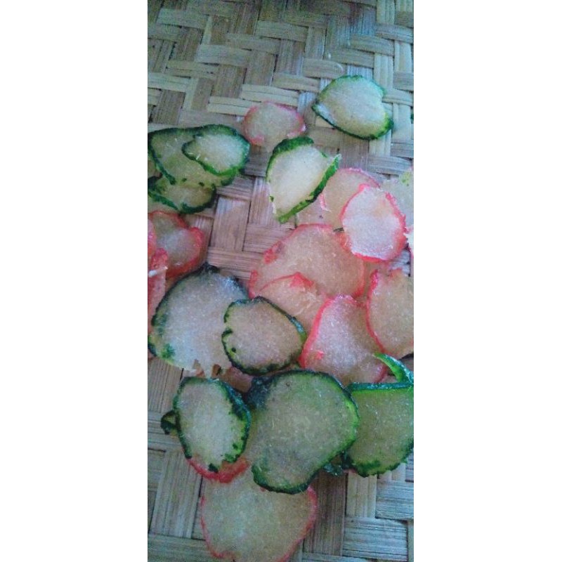 

krupuk kluyur/krupuk telo mbok wanah