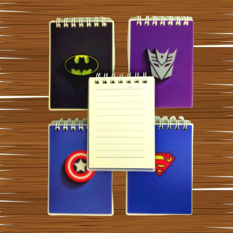 

Notes Kecil Ring Superhero