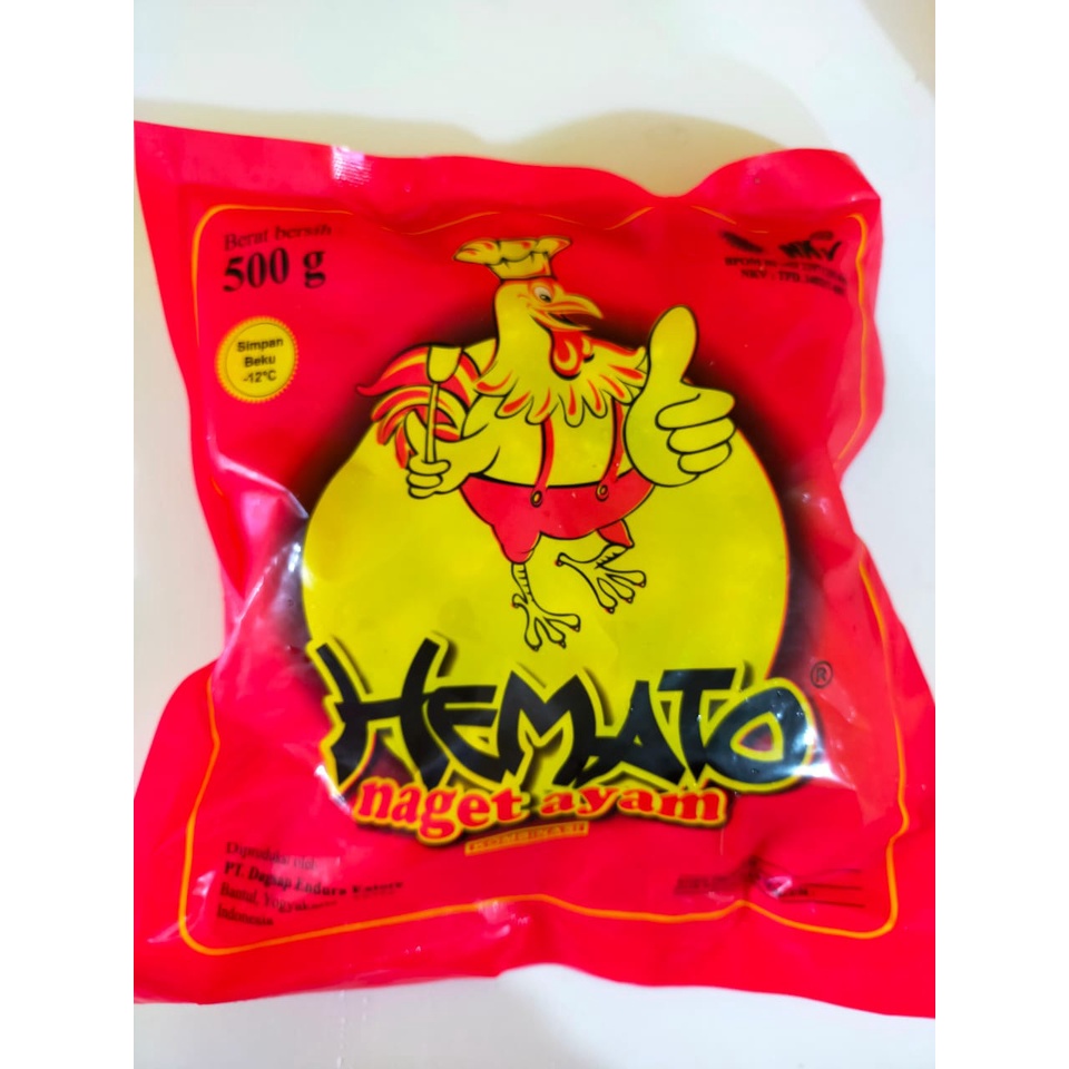 

Nuget ayam HEMATO 1 Kg Free Bubble Wrap dan Dus Tebal