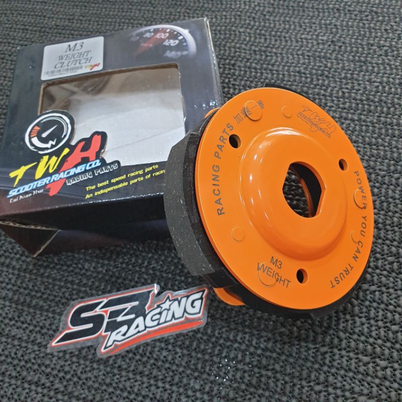 KAMPAS GANDA TWH MIO M3 FINO 125 FREEGO WEIGHT CLUTCH RACING