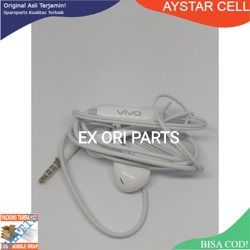 Headset Vivo XE-680 KOMPATIBEL 100% Vivo Y53 Y22 Y21 Y66 V3 V5 - earphon