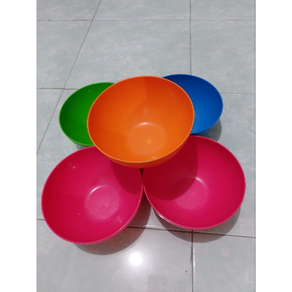 Mangkok Plastik Serbaguna Lion Start Anti Panas Anti Lengket Bahan Tebal ukuran 20cm-other