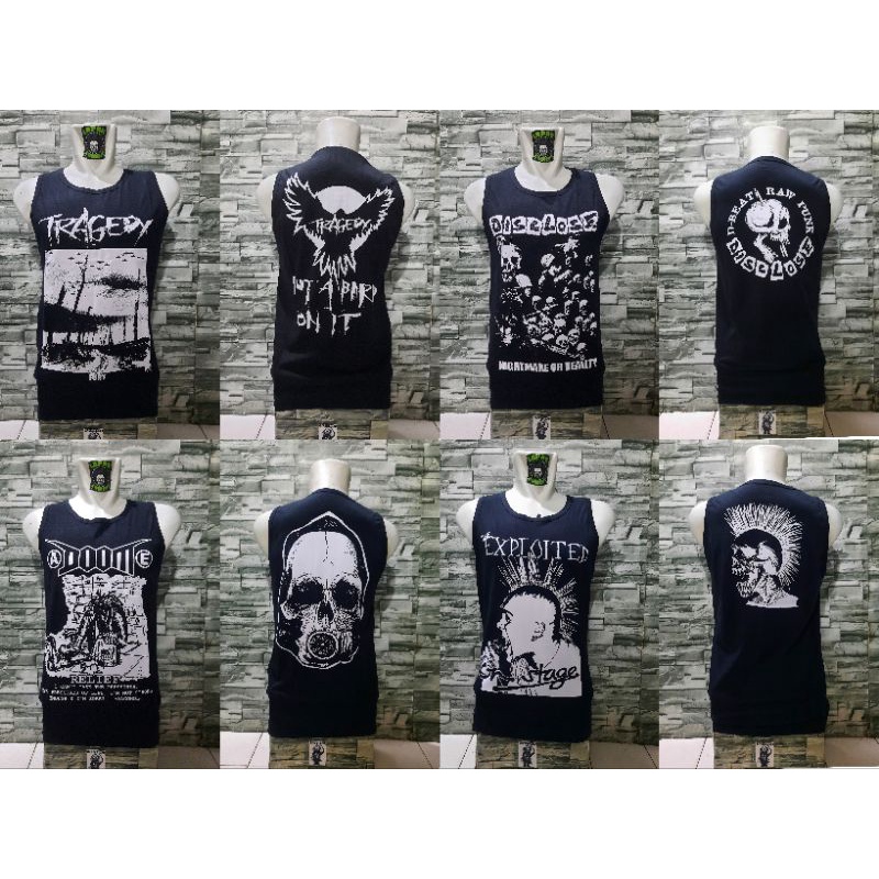 KAOS LEKBONG KAOS SINGLET KAOS BAND PUNK