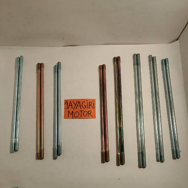 1 Baut Boring Scorpio Shogun GL 100 Pro Tiger Tanam Silinder Neotech Blok Mesin As Cylinder Baud Ori