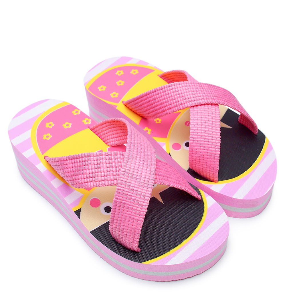 DNOIR Sandal Anak Perempuan SELOP2530 PINK