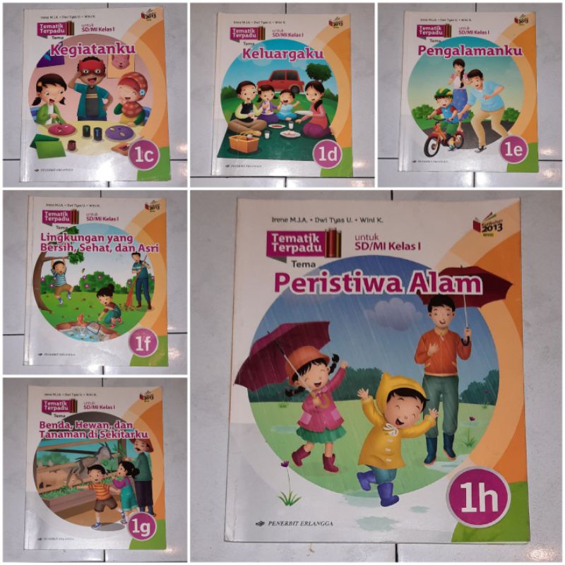 

TEMATIK TERPADU KELAS 1 SD / ERLANGGA 2013