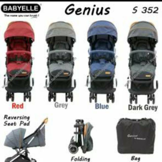 Stroller babyelle genius
