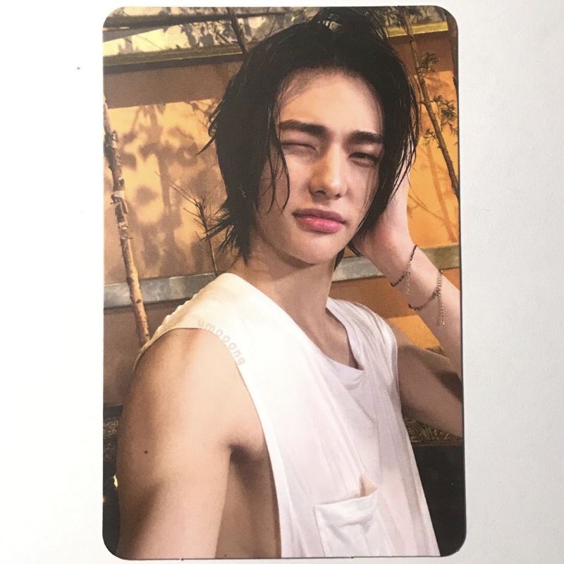 Photocard hyunjin straykids noeasy double side / ketekan.