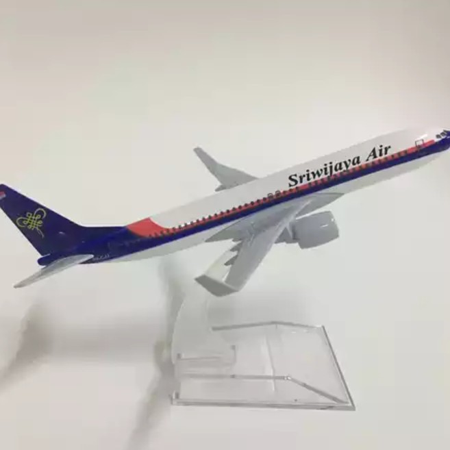 Miniatur Diecase Pesawat Sriwijaya Air