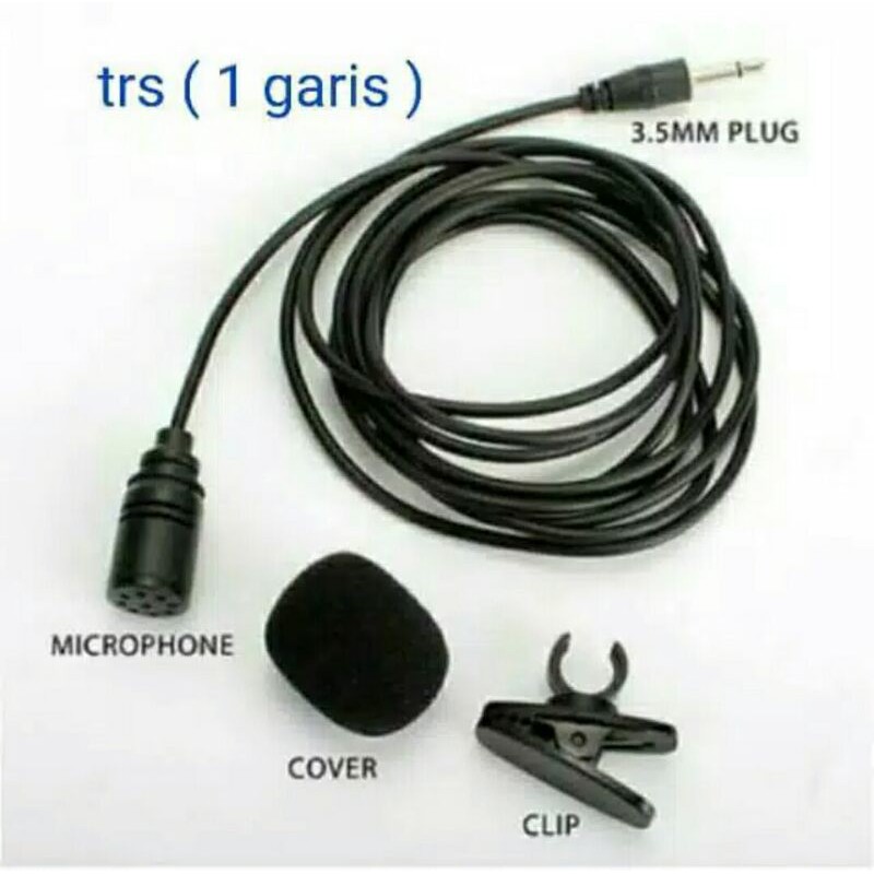 mini mic clip on alat YouTube cocok buat vide voice