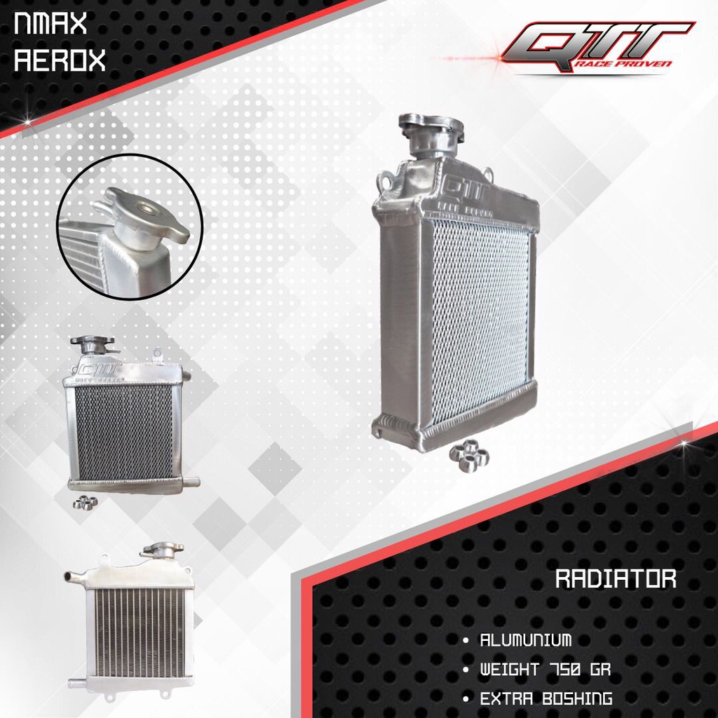 READY RADIATOR QTT RACING  NMAX AEROX ORIGINAL