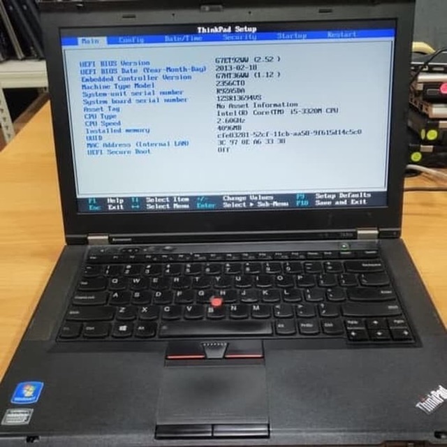 Laptop Second LENOVO Thinkpad T430s notebook kerja bisnis office