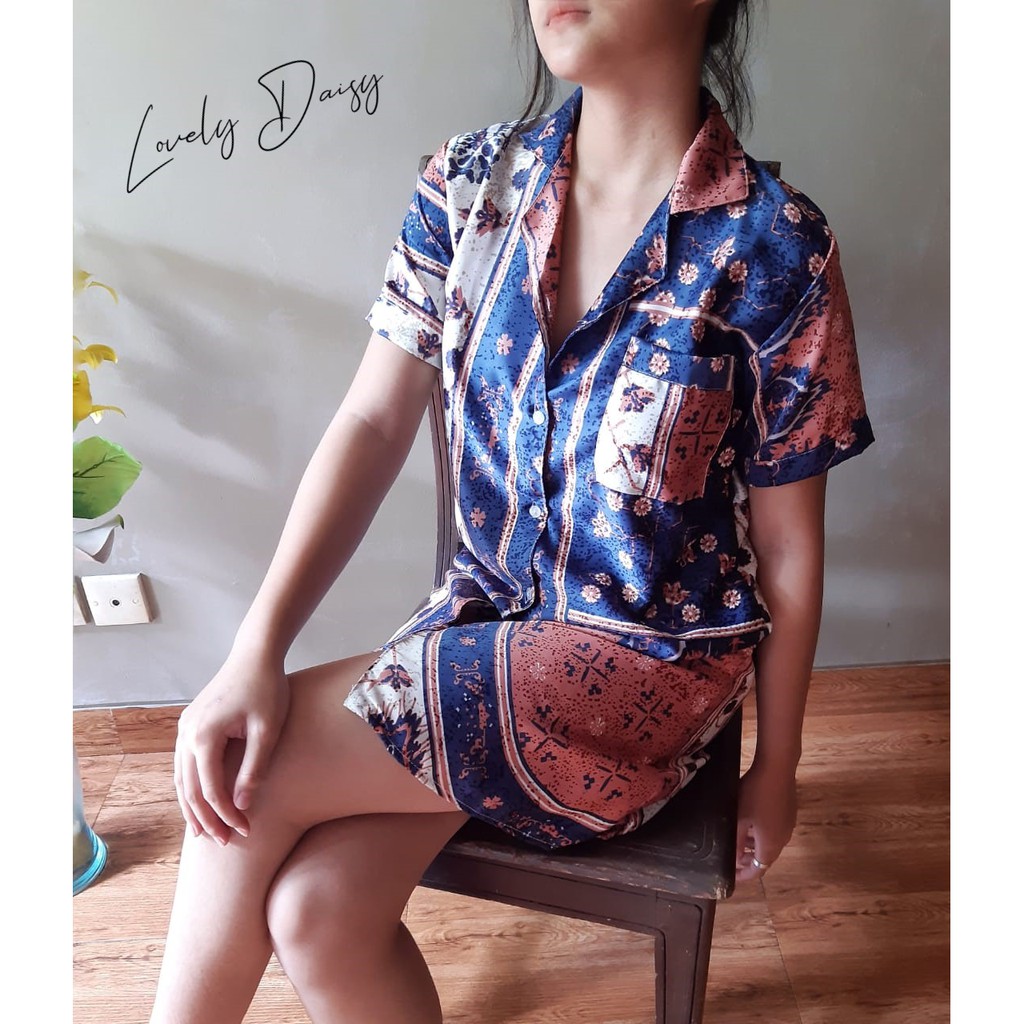 Siti Daster Piyama | Daster Satin Silk