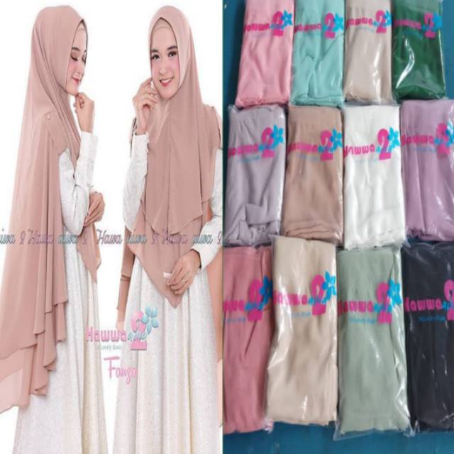 Hawwa aiwa Fauza Khimar Hawwa Aiwa BEST SELLER