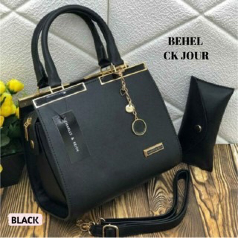 Tas Selempang Wanita Murah Import Korean Fashion Style Sling Bag free dompet
