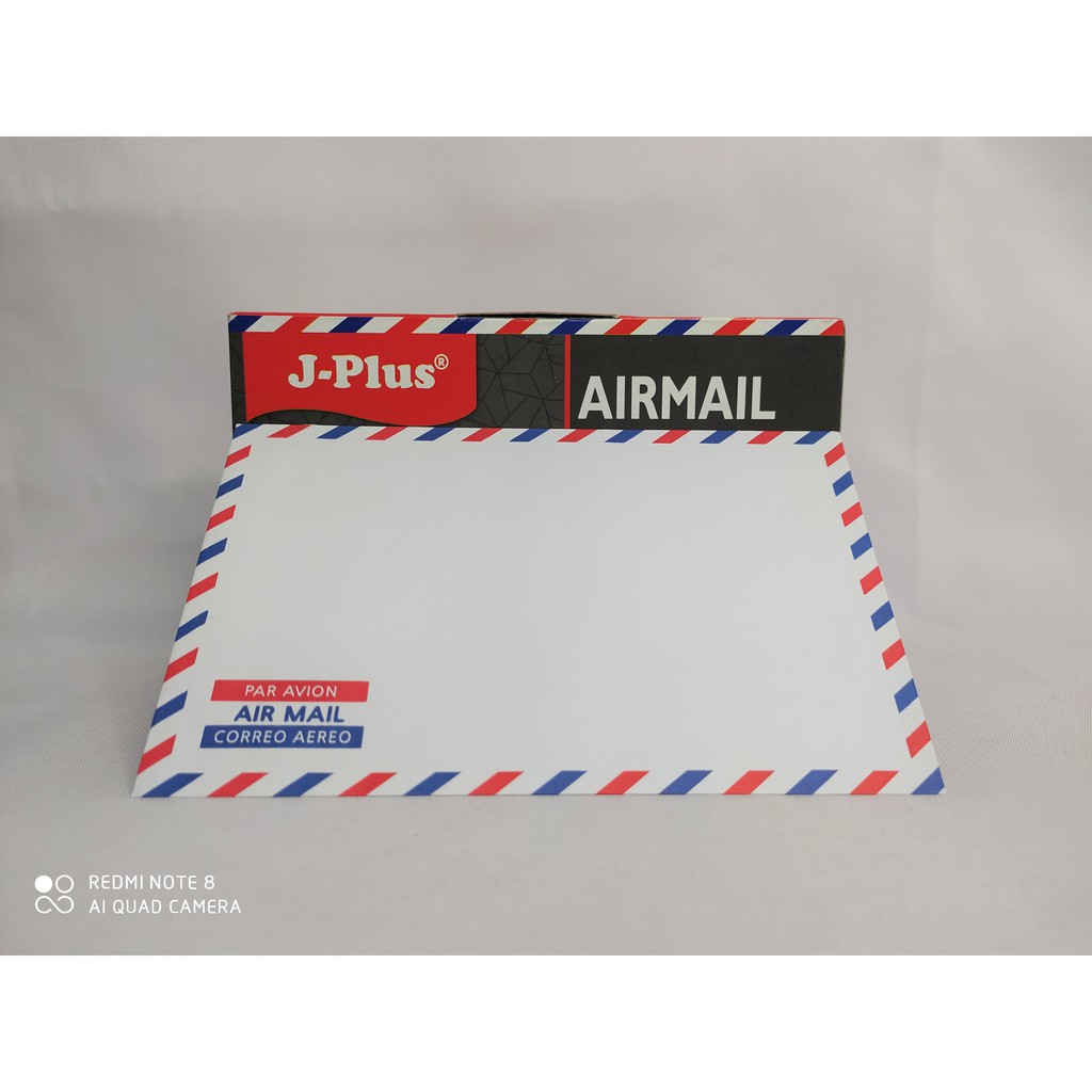 JPlus amplop  Merah Air Mail 104 80 pps 1 Pack Shopee 