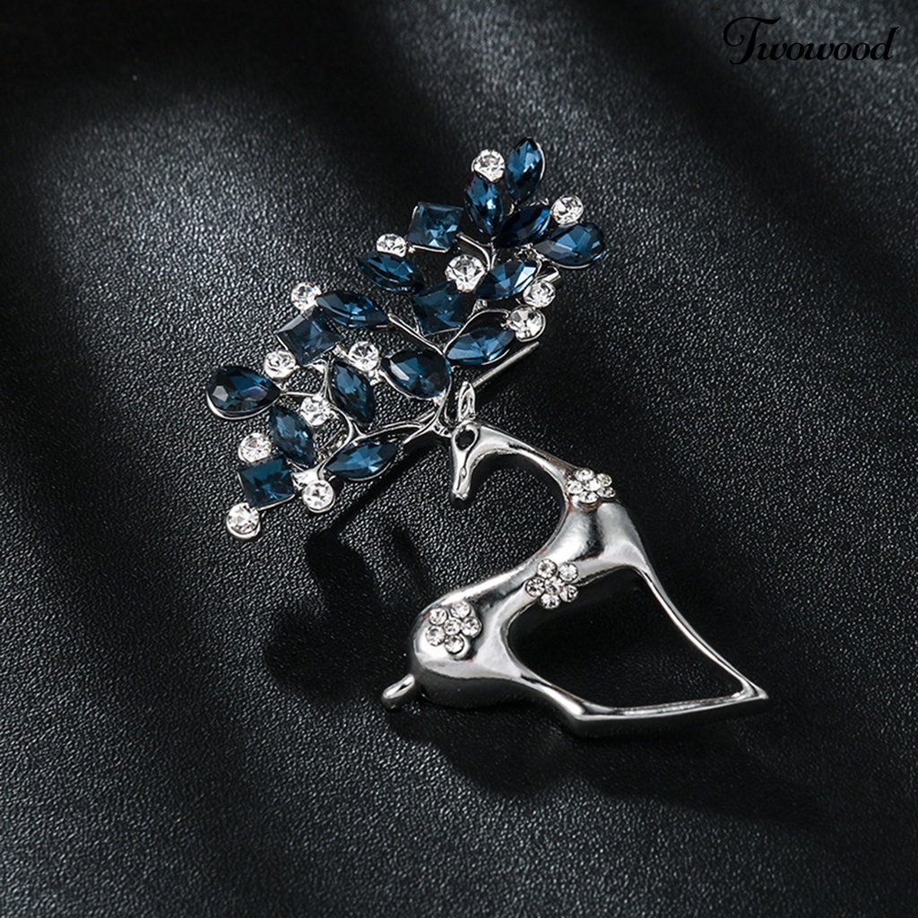 Bros Pin Mini Bentuk Rusa Untuk Dekorasi Pakaian Wanita