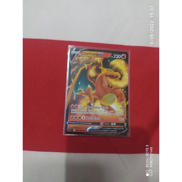 kartu pokemon bahasa Indonesia charizard v