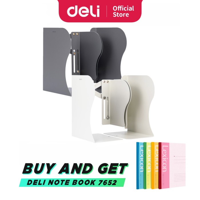 

ORGANIZER-DOCUMENT- DELI MAGAZINE HOLDER / PENYANGGA BUKU FLEKSIBEL WARNA CREAM 7863X - PUTIH,