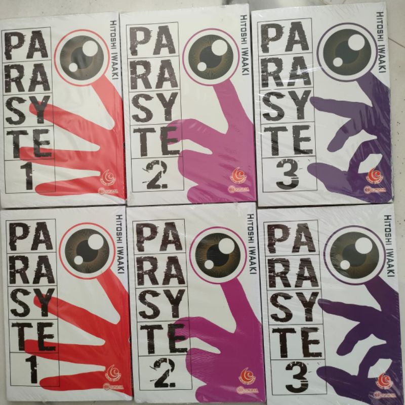 komik -parasyte vol 1,2,3