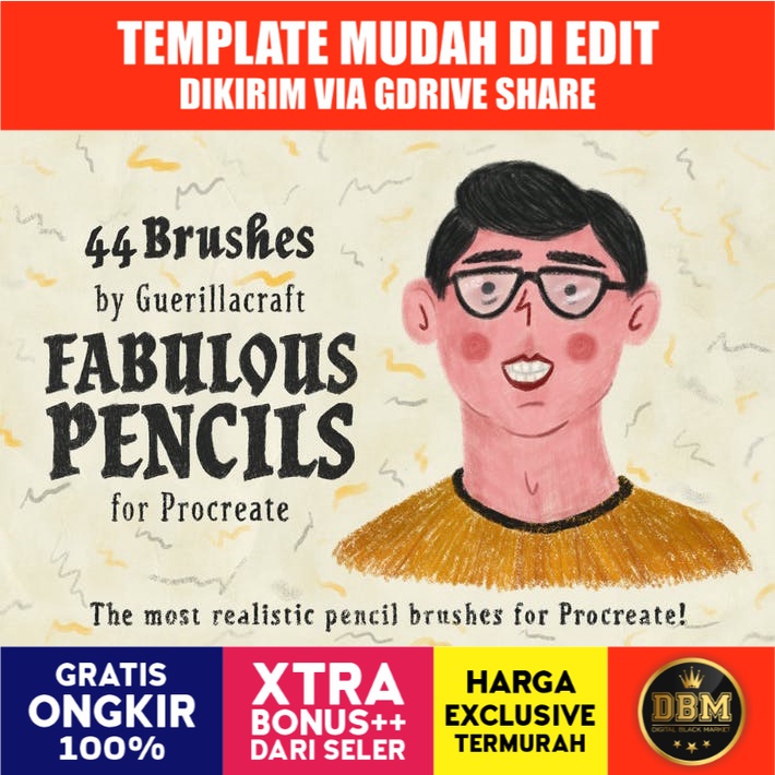 Fabulous Pencils  - Procreate