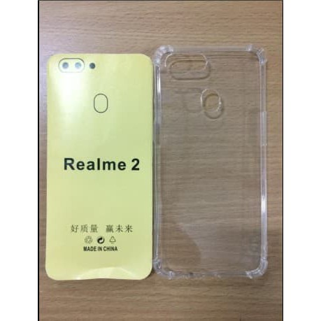 Anticrack Realme 2 2 Pro 3 3 Pro 5 5 Pro 5i 5S Silikon Case Bening Lembut Lentur Transparan Lembut