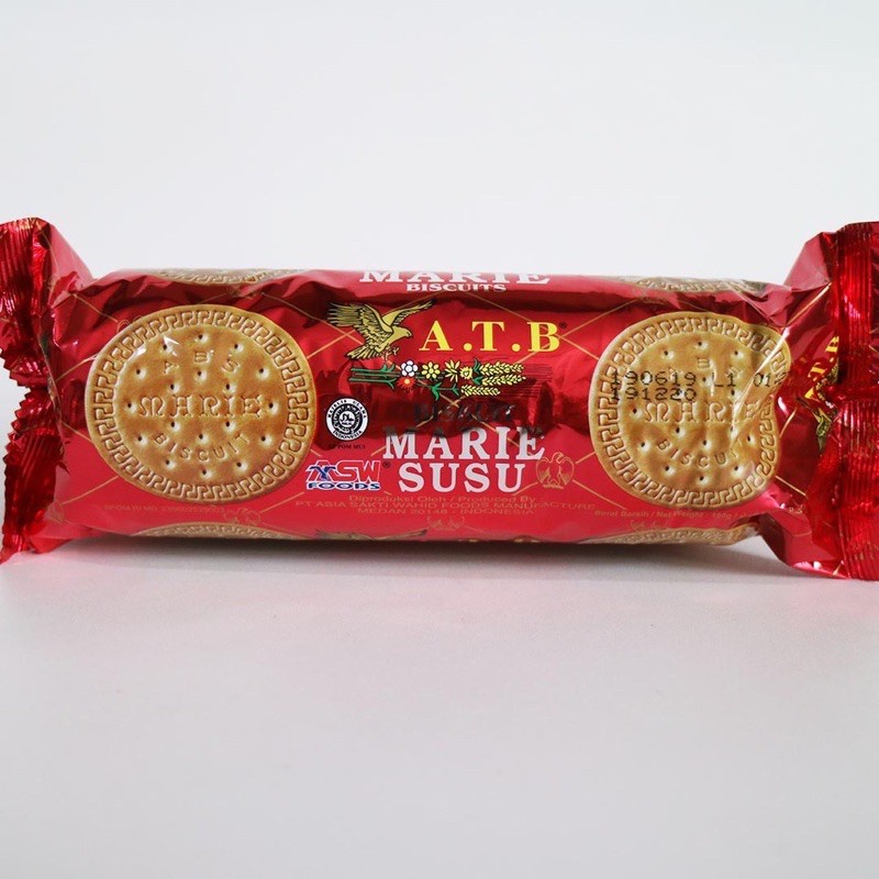 ATB Marie Susu Roti Mari 185gr A.T.B Biskuit Roti / Unibis Marie Susu