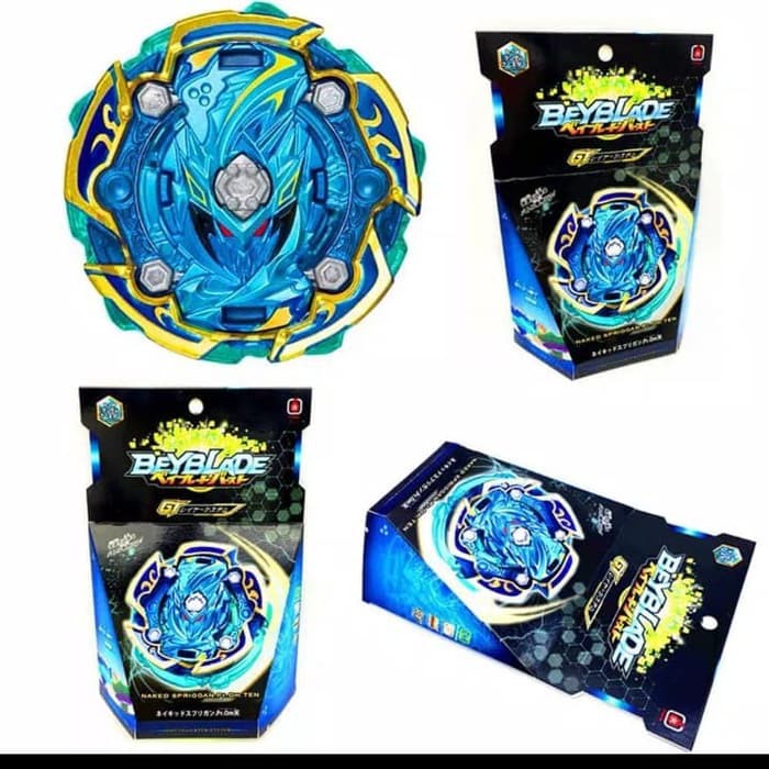 Jual Beyblade Burst Replika Flame B Naked Spriggan Lr Power Launcher Shopee Indonesia