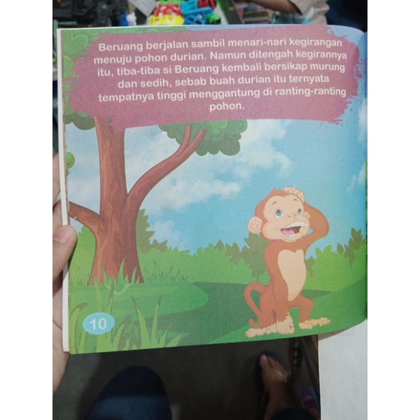 Buku Seri Fabel Inspiratif Tuan Beruang &amp; Monyet (19×19cm)