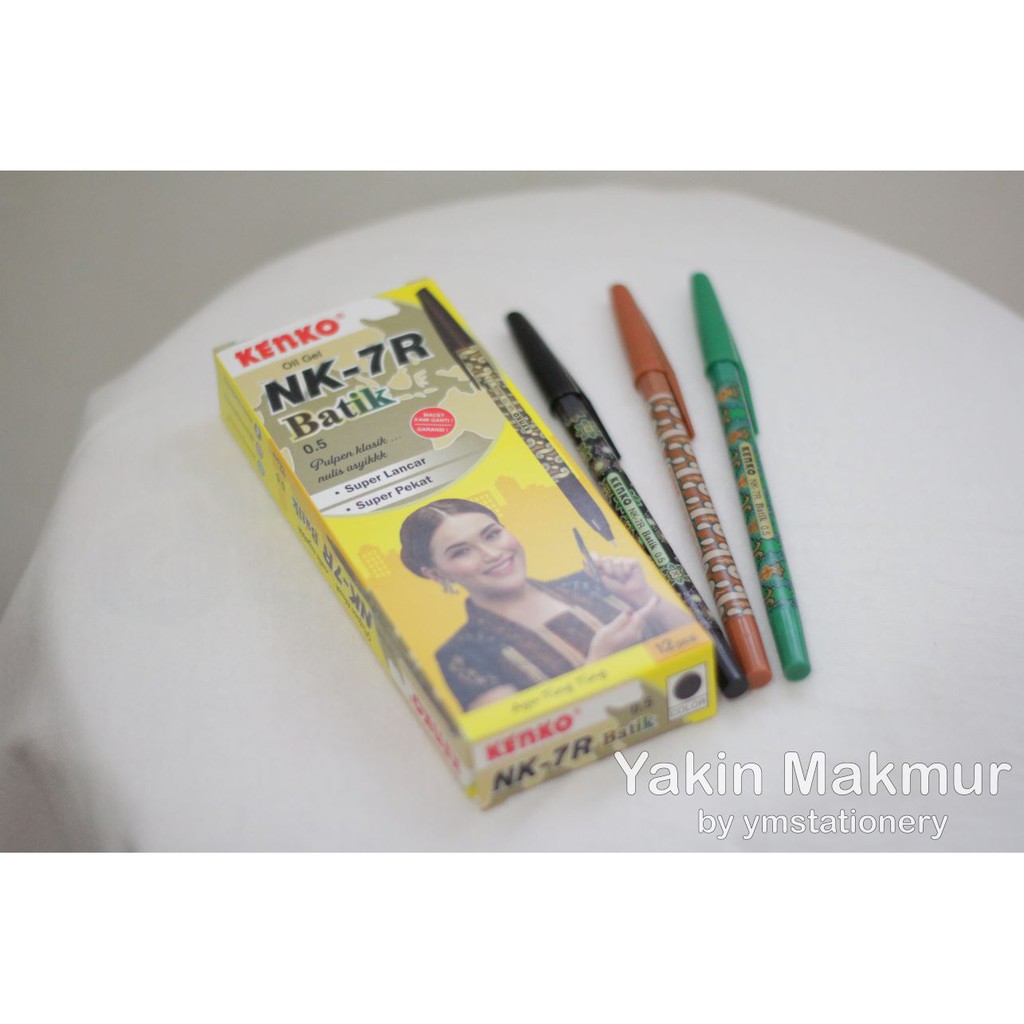

PULPEN KENKO NK-7R BATIK (LUSIN / KOTAK)