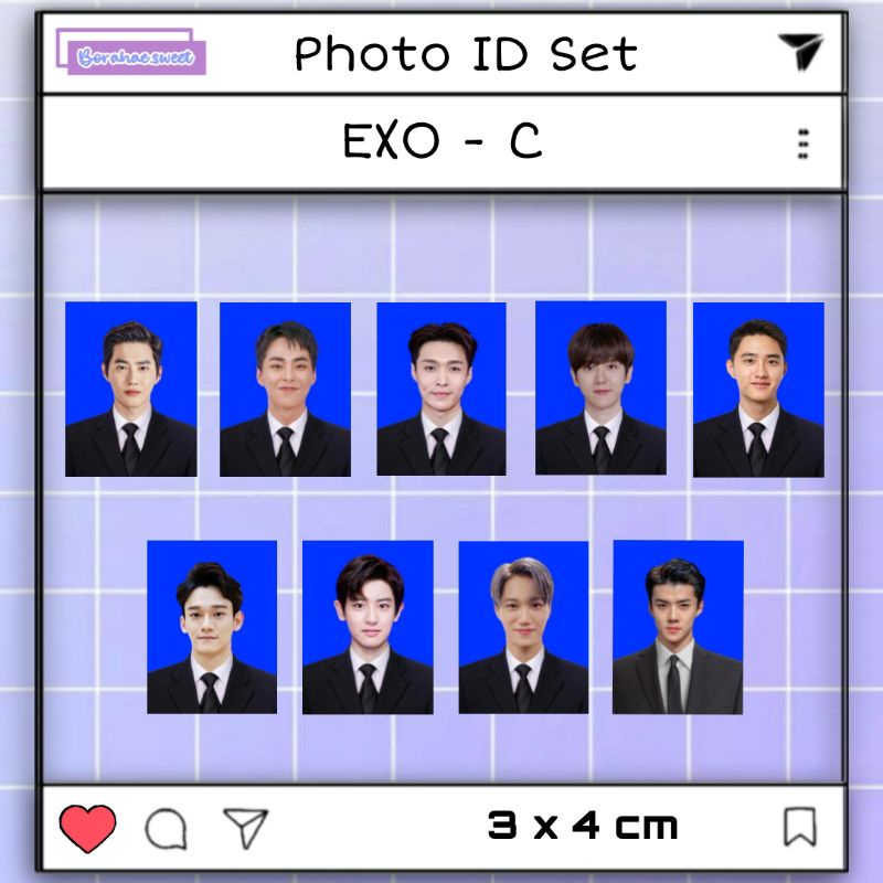 Photo ID EXO / Photo ID Set EXO