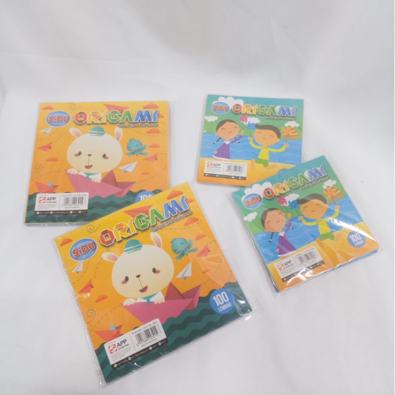 

Kertas Lipat Origami Berwarna Isi 100 Lembar