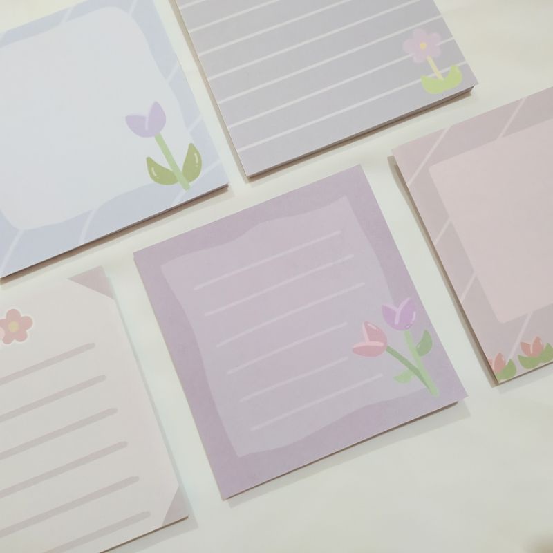 

Flower Memopad / Notepad Shan Shine
