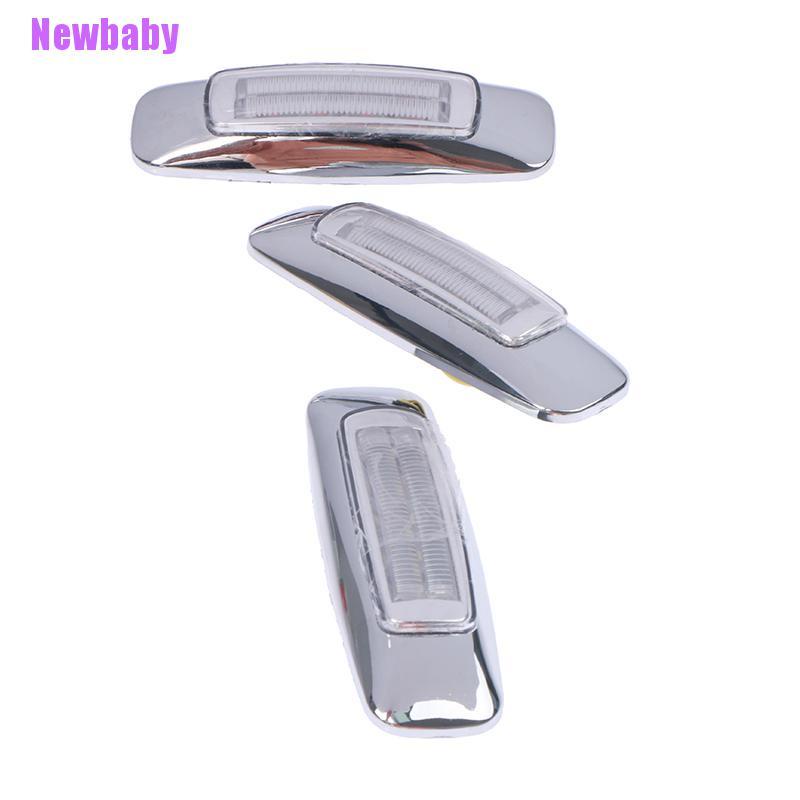 (Newbaby) 1pc Lampu LED 24V Untuk Sinyal Rem Samping Truk