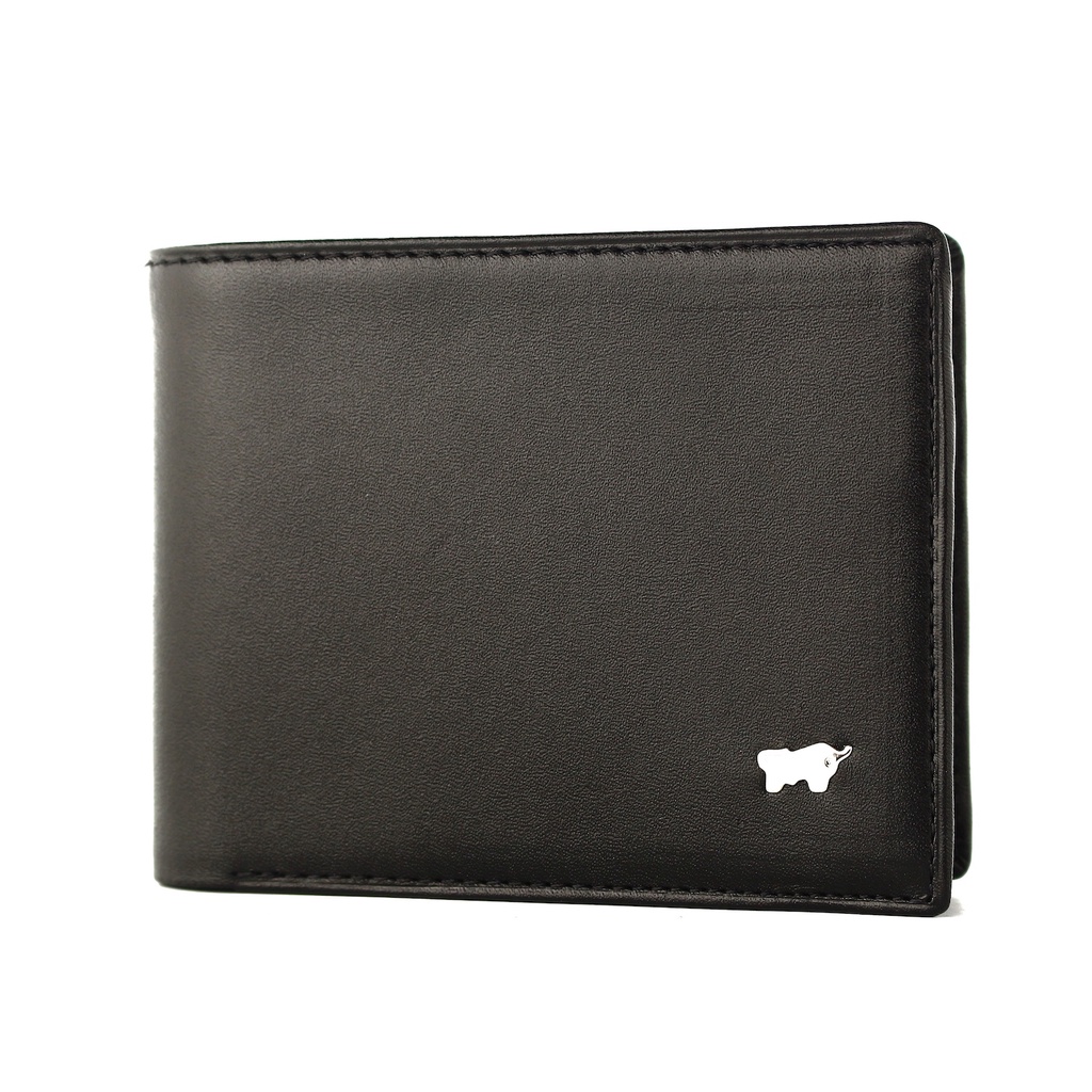 TOKOKOE - Dompet Pria bahan Kulit Premium model Tidur Dompet Lipat - BB 5211 Black