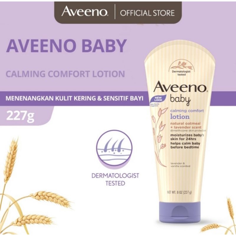 Aveeno Baby Calming Comfort Lotion 227 gr - Lotion Bayi &amp; Anak