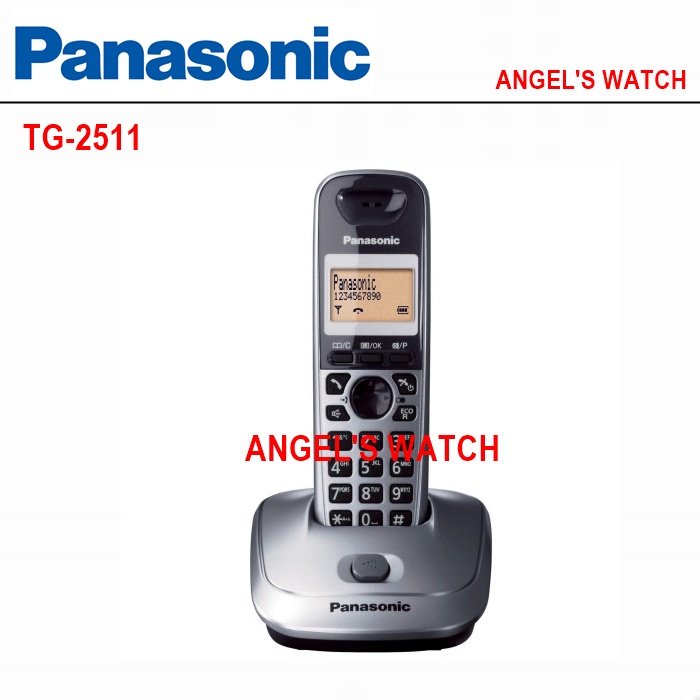 angelswatch telepon wireless panasonic kx-tg2511/ wireless phone panasonic garansi resmi ITCOM/ WIRELESS PHONE PANASONIC