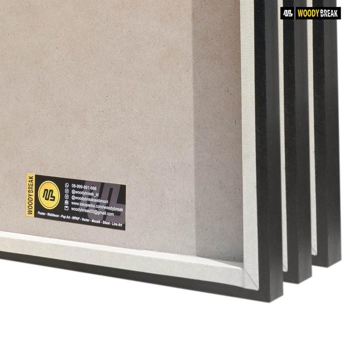 POSTER KAYU VINTAGE STAR WARS