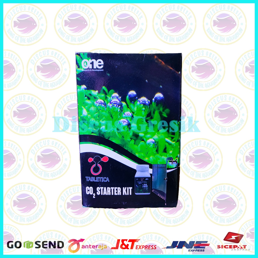 Tabletica CO2 Starter Kit - Tempat / Wadah Tablet Co2 Aquascape Akuarium