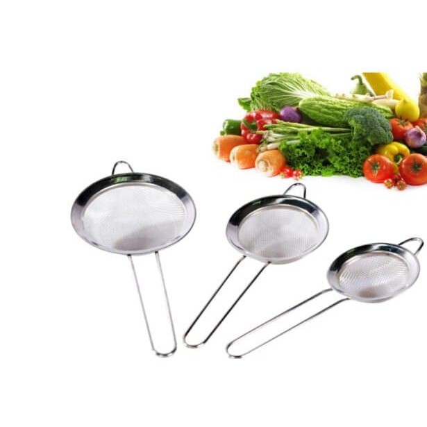 Saringan Minyak Kecil Halus Stainless Steel 8 cm KITCHEN HOUSE  SG-0576k