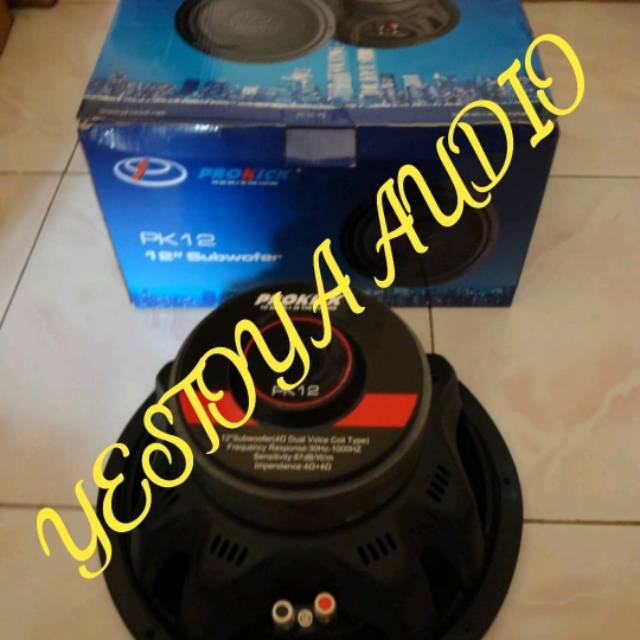 Subwoofer Prokick PK12