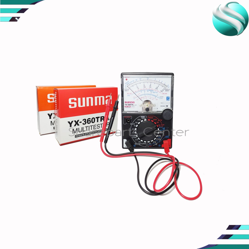 Jual MULTITESTER ANALOG / JARUM SUNMA YX360TR Shopee Indonesia