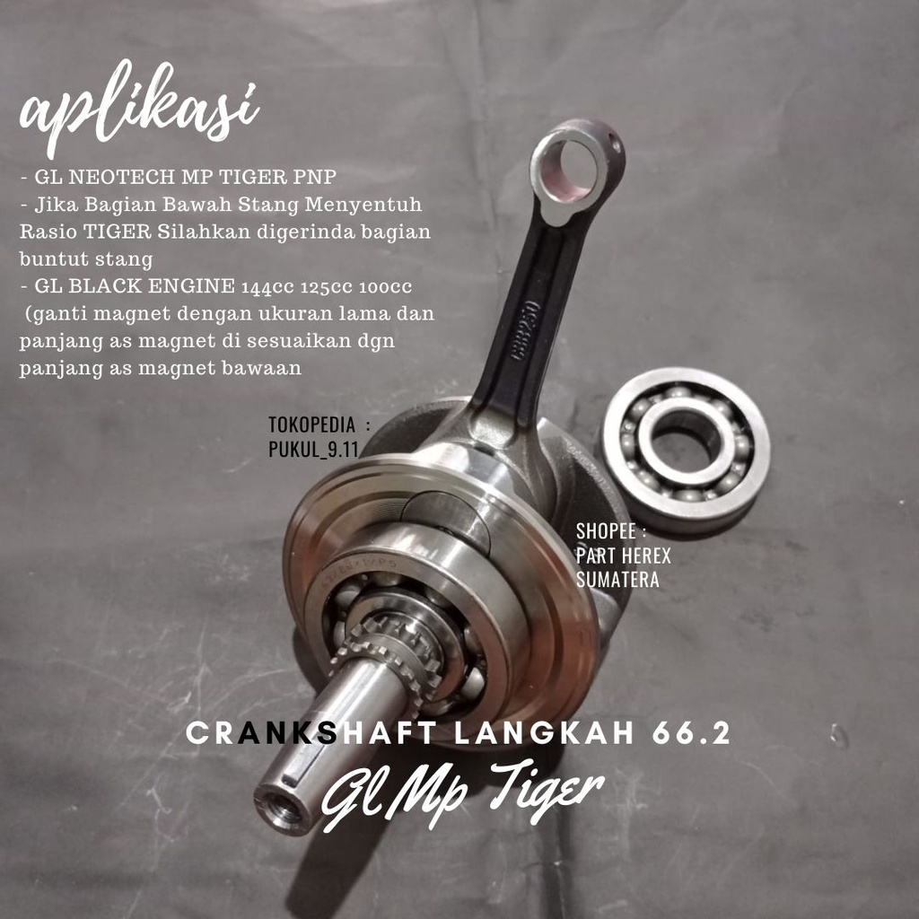 BANDUL LANGKAH 66 XIEMA CRF 230 DIABLO PNP GL MP TIGER