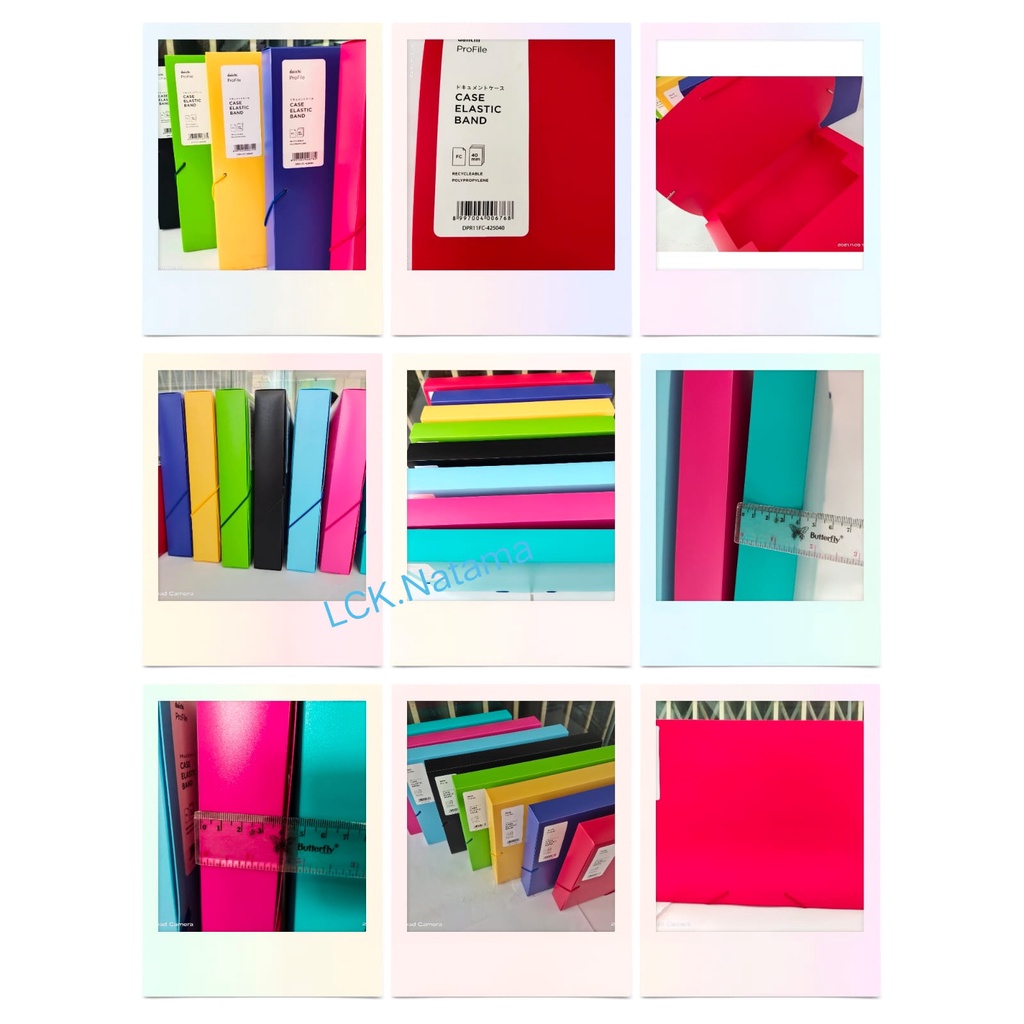 

DAIICHI DPR Case Elastic Band FC 40mm Colours - map penyimpan dokumen