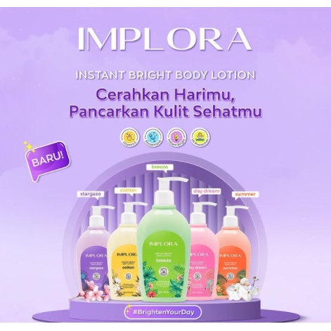 Implora Instant Bright Body Lotion 300ml