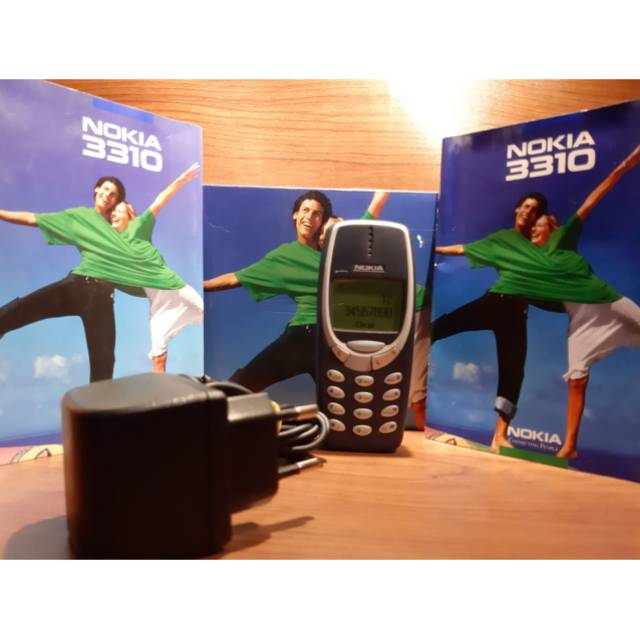 HP Nokia Jadul 3310 Fullset Full Original Mulus Normal Not 3310 or 3315 or 5310 or 8250 or 8310