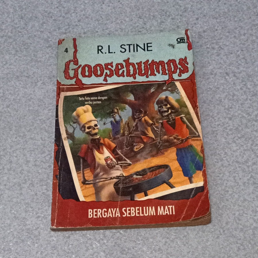 NOVEL GOOSEBUMPS BERGAYA SEBELUM MATI